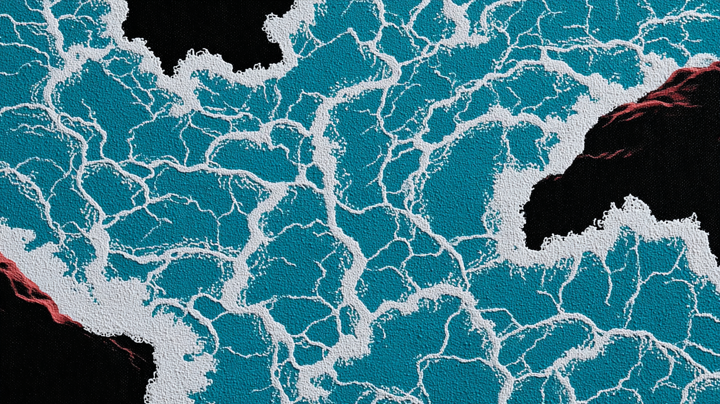 Turbulent rapids